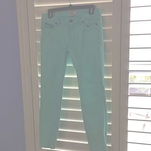 Vineyard Vines Mint Ankle Jeans SZ 4